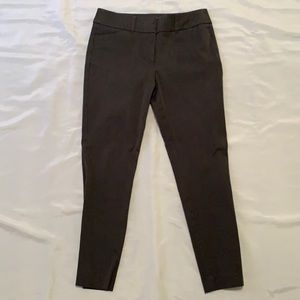 Gray skinny ankle pant